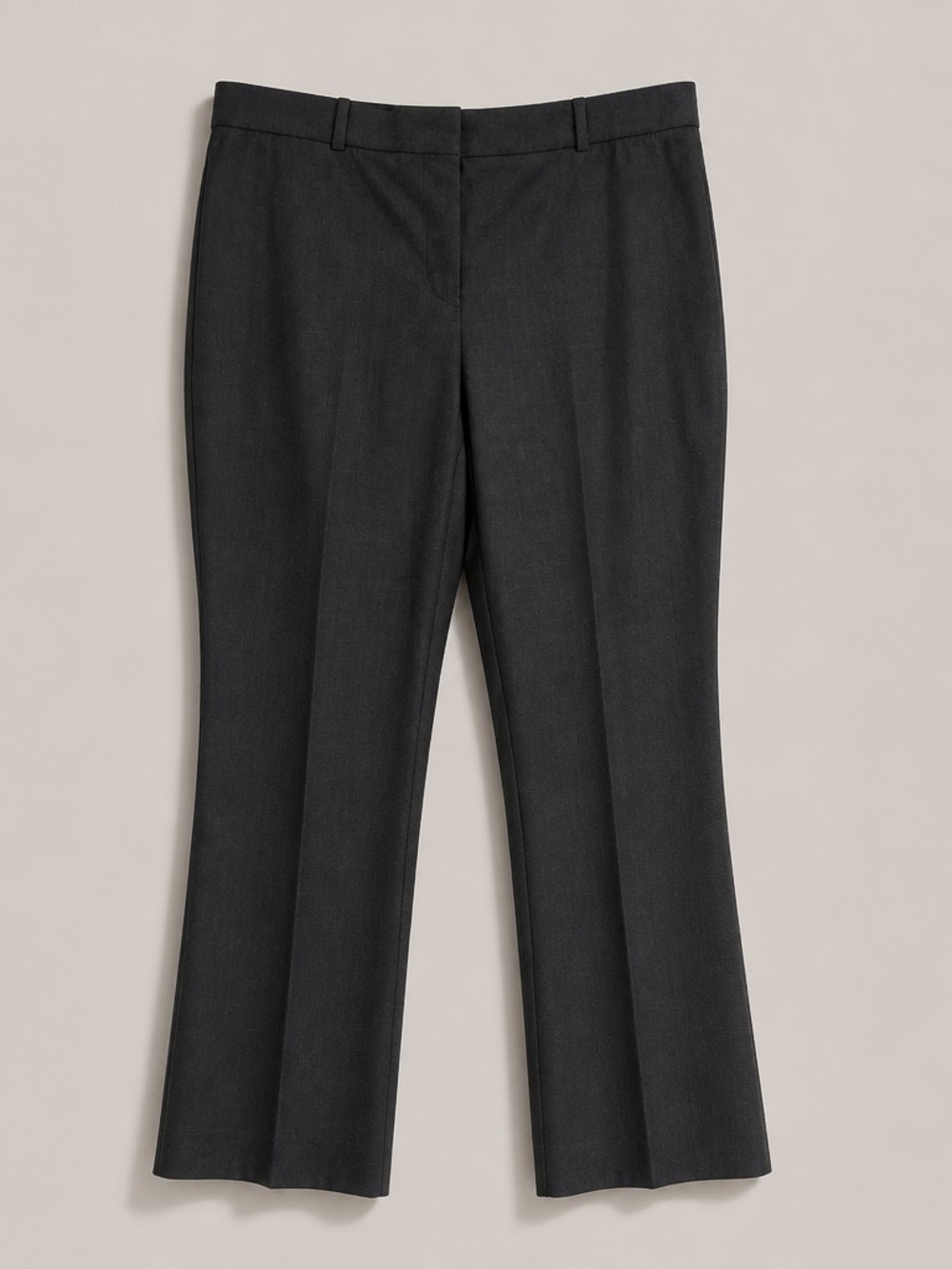 Hugo Boss Women's Charcoal Grey Wool Blend Trousers